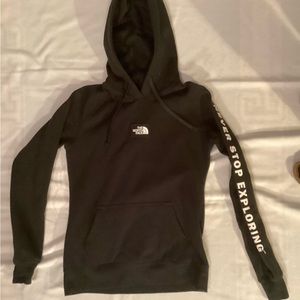 Black North Face sweatshirt XS